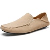 image:imageGo Tour Handmade Mens Casual Loafers Moccasins Slip On Driving ShoesBeige