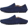 image:imageGo Tour Handmade Mens Casual Loafers Moccasins Slip On Driving ShoesBlue