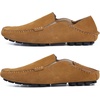 image:imageGo Tour Handmade Mens Casual Loafers Moccasins Slip On Driving ShoesBrown
