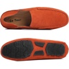 image:imageGo Tour Handmade Mens Casual Loafers Moccasins Slip On Driving ShoesOrange