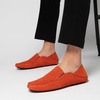 image:imageGo Tour Handmade Mens Casual Loafers Moccasins Slip On Driving ShoesOrange