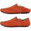 image:imageGo Tour Handmade Mens Casual Loafers Moccasins Slip On Driving ShoesOrange