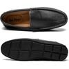 image:imageGo Tour Mens Casual Leather Fashion Slip on Loafers ShoesB Black