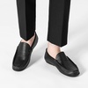 image:imageGo Tour Mens Casual Leather Fashion Slip on Loafers ShoesB Black