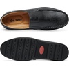 image:imageGo Tour Mens Casual Leather Fashion Slipon Loafers ShoesAblack