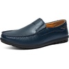 image:imageGo Tour Mens Casual Leather Fashion Slipon Loafers ShoesAblue