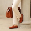 image:imageGo Tour Mens Casual Leather Fashion Slipon Loafers ShoesAbrown