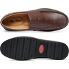 image:imageGo Tour Mens Casual Leather Fashion Slipon Loafers ShoesAdark Brown