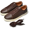 image:imageGo Tour Mens Casual Suede Leather Handmade SneakersLeather Dark Brown