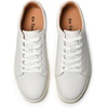 image:imageGo Tour Mens Casual Suede Leather Handmade SneakersLeather White