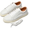image:imageGo Tour Mens Casual Suede Leather Handmade SneakersLeather White