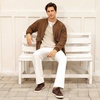 image:imageGo Tour Mens Casual Suede Leather Handmade SneakersSuede Dark Brown