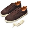 image:imageGo Tour Mens Casual Suede Leather Handmade SneakersSuede Dark Brown