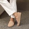 image:imageGo Tour Mens Handmade Suede Leather Casual Loafers ShoesA Beige