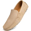 image:imageGo Tour Mens Handmade Suede Leather Casual Loafers ShoesA Beige