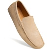 image:imageGo Tour Mens Handmade Suede Leather Casual Loafers ShoesA Beige