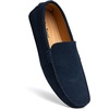 image:imageGo Tour Mens Handmade Suede Leather Casual Loafers ShoesA Blue