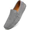 image:imageGo Tour Mens Handmade Suede Leather Casual Loafers ShoesA Grey