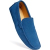 image:imageGo Tour Mens Handmade Suede Leather Casual Loafers ShoesA Sapphire Blue