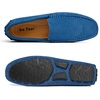 image:imageGo Tour Mens Handmade Suede Leather Casual Loafers ShoesA Sapphire Blue