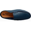 image:imageGo Tour Mens Mules Clog Slippers Breathable Punching Leather Slip on Shoes Casual LoafersAblue