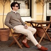 image:imageGo Tour Mens Mules Clog Slippers Breathable Punching Leather Slip on Shoes Casual LoafersAbrown