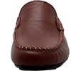 image:imageGo Tour Mens Mules Clog Slippers Breathable Punching Leather Slip on Shoes Casual LoafersAdark Brown