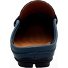 image:imageGo Tour Mens Mules Clog Slippers Breathable Punching Leather Slip on Shoes Casual LoafersBblue Punched
