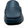 image:imageGo Tour Mens Mules Clog Slippers Breathable Punching Leather Slip on Shoes Casual LoafersBblue Punched