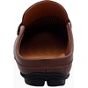 image:imageGo Tour Mens Mules Clog Slippers Breathable Punching Leather Slip on Shoes Casual LoafersBdark Brown Punched