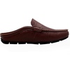 image:imageGo Tour Mens Mules Clog Slippers Breathable Punching Leather Slip on Shoes Casual LoafersBdark Brown Punched