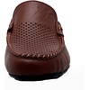image:imageGo Tour Mens Mules Clog Slippers Breathable Punching Leather Slip on Shoes Casual LoafersBdark Brown Punched
