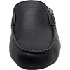 image:imageGo Tour Mens Mules Clog Slippers Breathable Punching Leather Slip on Shoes Casual LoafersCblack Fur