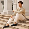 image:imageGo Tour Mens Penny Loafers Moccasin Driving Shoes Slip On Flats Boat ShoesA Dark Blue