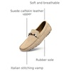 image:imageGo Tour Mens Penny Loafers Moccasin Driving Shoes Slip On Flats Boat ShoesBeige