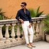 image:imageGo Tour Mens Penny Loafers Moccasin Driving Shoes Slip On Flats Boat ShoesBeige