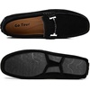 image:imageGo Tour Mens Penny Loafers Moccasin Driving Shoes Slip On Flats Boat ShoesBlack