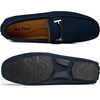 image:imageGo Tour Mens Penny Loafers Moccasin Driving Shoes Slip On Flats Boat ShoesBlue