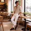 image:imageGo Tour Mens Penny Loafers Moccasin Driving Shoes Slip On Flats Boat ShoesBrown