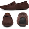 image:imageGo Tour Mens Penny Loafers Moccasin Driving Shoes Slip On Flats Boat ShoesBrown