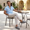 image:imageGo Tour Mens Penny Loafers Moccasin Driving Shoes Slip On Flats Boat ShoesGrey