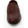 image:imageGo Tour Mens Premium Genuine Leather Casual Slip on Loafers Breathable Driving Shoes Fashion SlipperAdark Brown