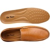 image:imageGo Tour Mens Premium Genuine Leather Casual Slip on Loafers Breathable Driving Shoes Fashion SlipperAyellow