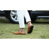image:imageGo Tour Mens Premium Genuine Leather Casual Slip on Loafers Breathable Driving Shoes Fashion SlipperAyellow