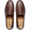 image:imageGo Tour Mens Premium Genuine Leather Casual Slip on Loafers Breathable Driving Shoes Fashion SlipperCdark Brown