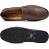 image:imageGo Tour Mens Premium Genuine Leather Casual Slip on Loafers Breathable Driving Shoes Fashion SlipperCdark Brown