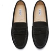 image:imageGo Tour Womens Suede Penny Loafers Classic SlipOn Driving ShoesBlack