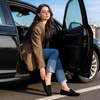image:imageGo Tour Womens Suede Penny Loafers Classic SlipOn Driving ShoesBlack