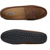 image:imageGo Tour Womens Suede Penny Loafers Classic SlipOn Driving ShoesBrown
