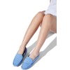 image:imageGo Tour Womens Suede Penny Loafers Classic SlipOn Driving ShoesSky Blue